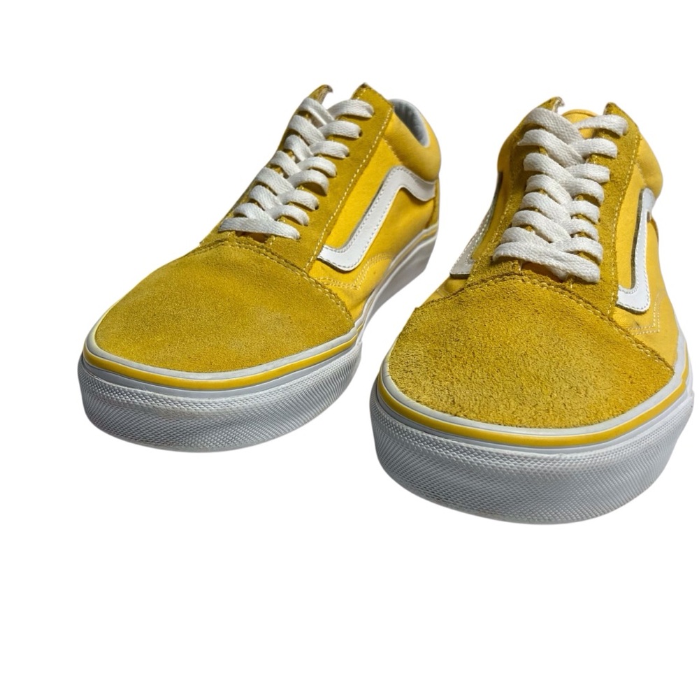 Vans Old Skool Yellow Skateboard Sneakers Men’s Size 10 - Picture 3 of 14